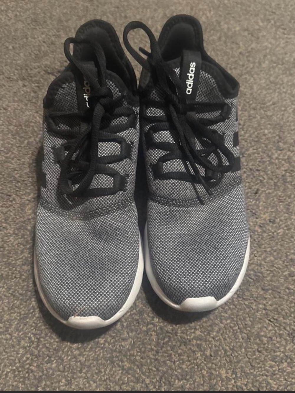 Adidas Womens Grey Running Shoes